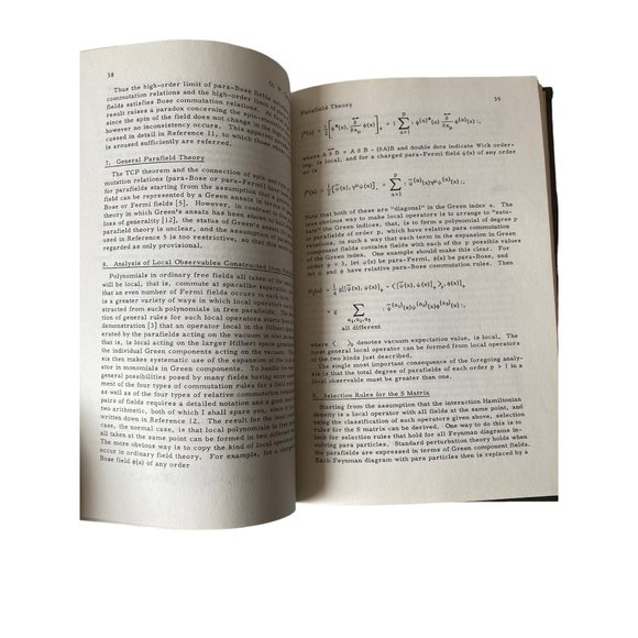 Mathematical Theory of Elementary Particles hardcover 1966 Conference MIT Press - Picture 10 of 11